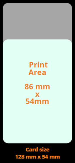 Extended Length PVC Cards For ECP-XT Printers - Custom Printed