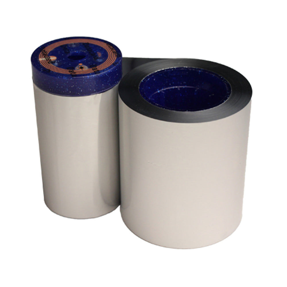 Datacard 532000-054 Metallic Silver Monochrome Printer Ribbon - 1500 Prints