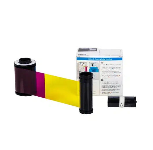 IDP Smart 653379 YMCFK Ribbon With UV Panel - 500 Prints