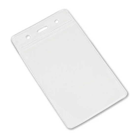 Clear Flexible Vinyl Wallets - Pack of 100