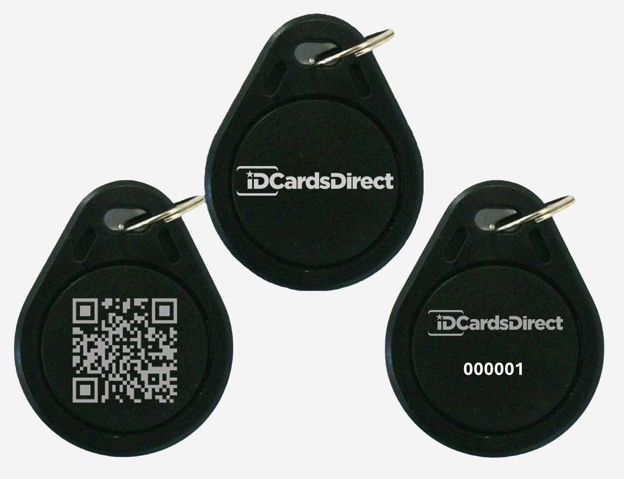 CUSTOM PRINTED - MIFARE Classic® EV1 1K 13.56Mhz RFID Key Fob
