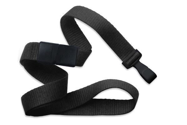 Flat Ribbed Breakaway Lanyards - 5/8"