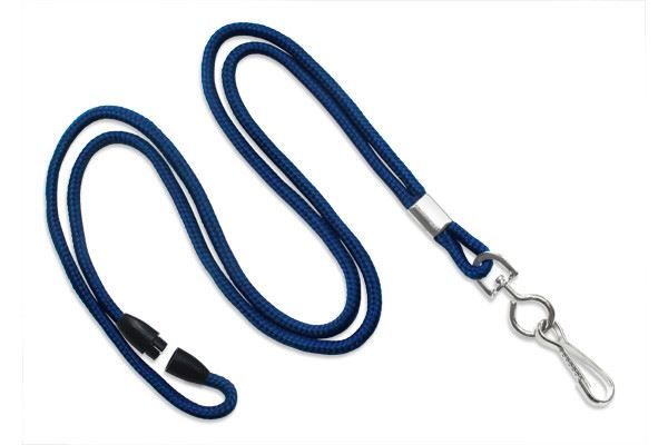 Round Woven Breakaway Lanyards - 1/8"