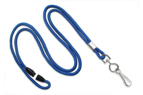 Round Woven Breakaway Lanyards - 1/8"