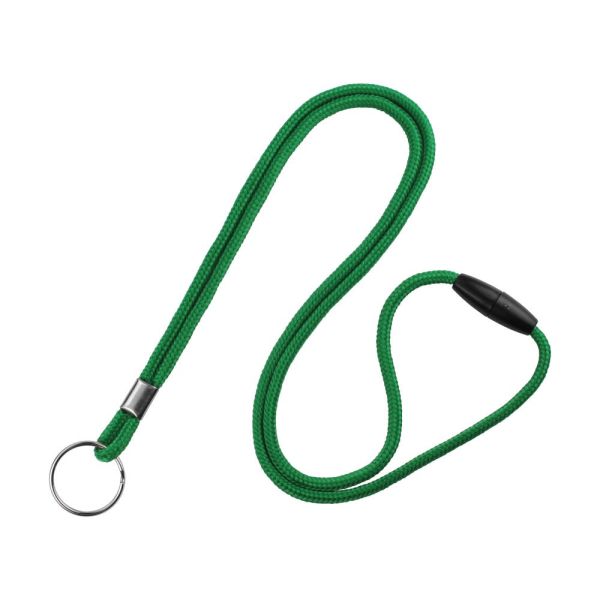 Round Woven Breakaway Lanyards - 1/8"