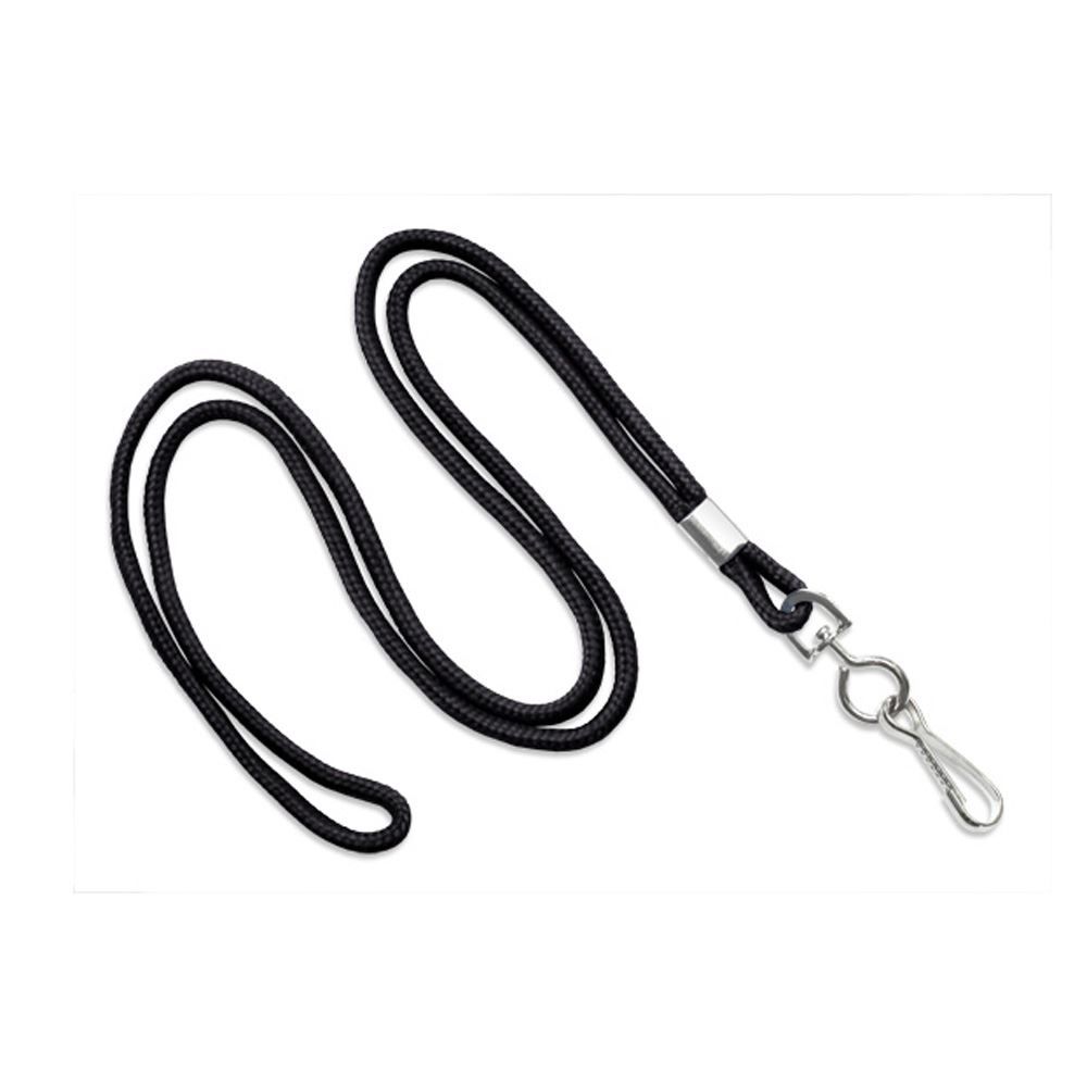 Round Woven Lanyards - 1/8"