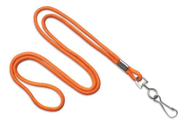 Round Woven Lanyards - 1/8"