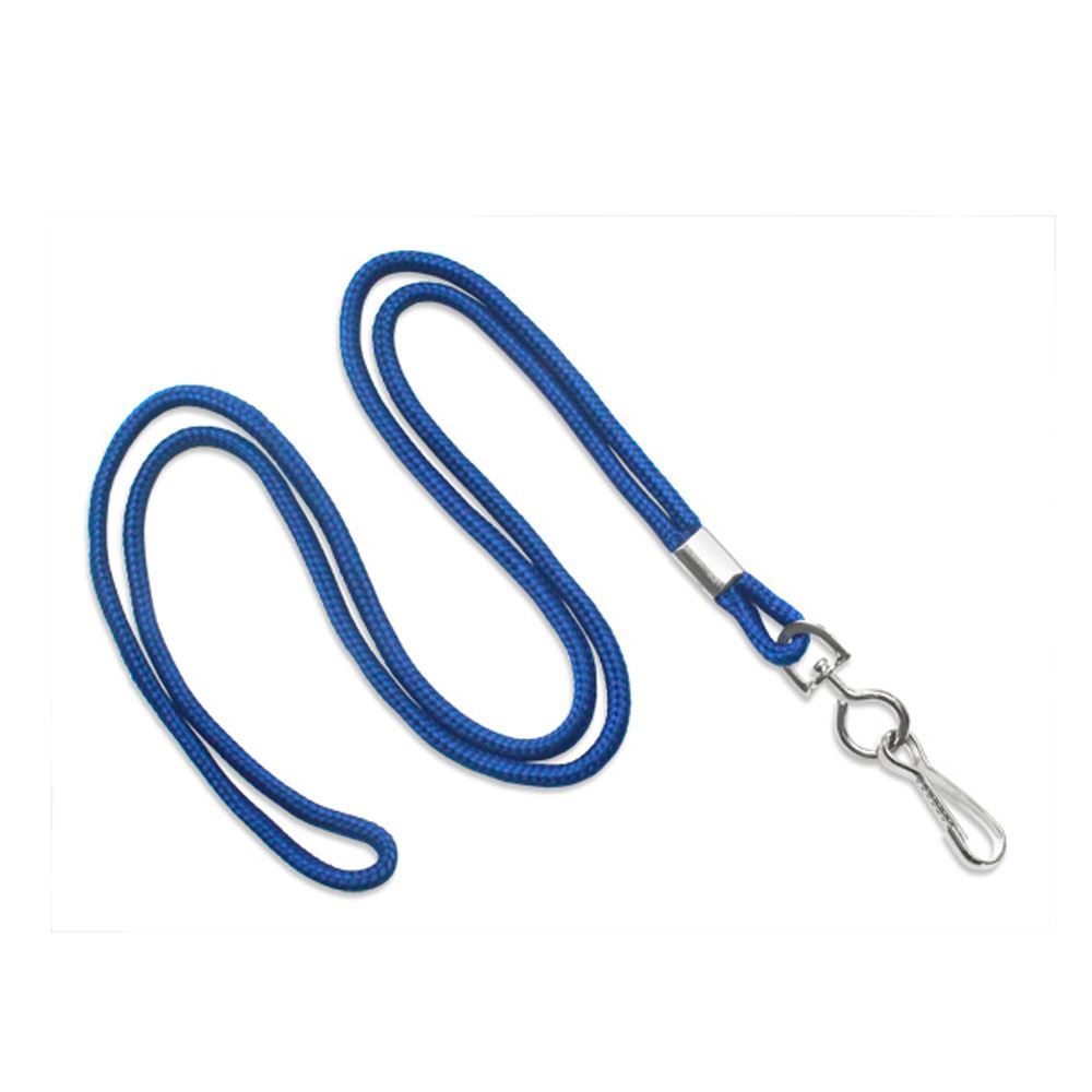 Round Woven Lanyards - 1/8"