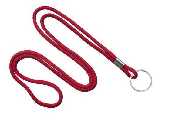 Round Woven Lanyards - 1/8"