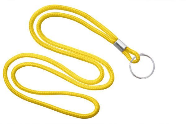 Round Woven Lanyards - 1/8"