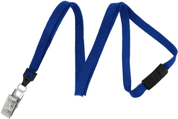 Flat Braided Breakaway Lanyards - 3/8"