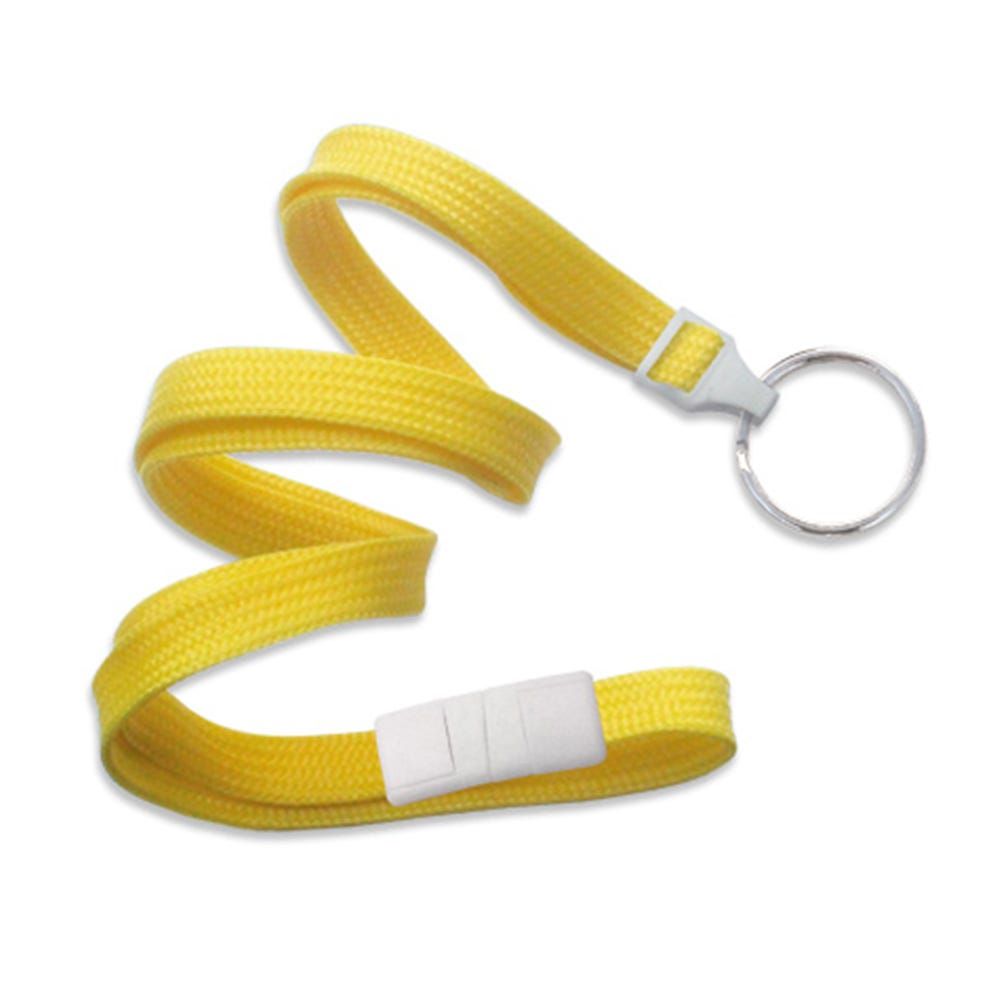 Flat Braided Breakaway Lanyards - 3/8"