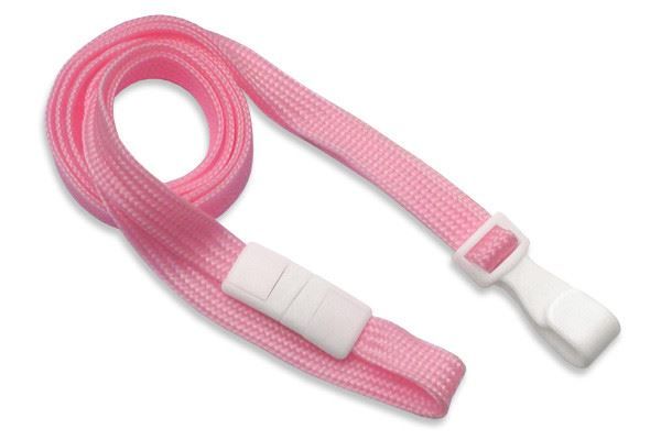 Flat Braided Breakaway Lanyards - 3/8"