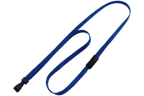 Flat Braided Breakaway Lanyards - 3/8"
