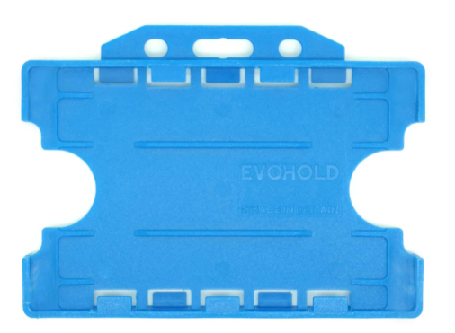 Recyclable Open Faced Rigid ID Card Badge Holders - Pack of 100