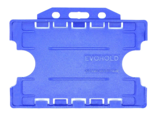 Recyclable Open Faced Rigid ID Card Badge Holders - Pack of 100