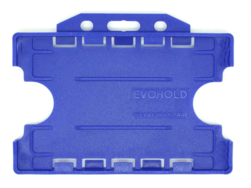 Recyclable Open Faced Rigid ID Card Badge Holders - Pack of 100