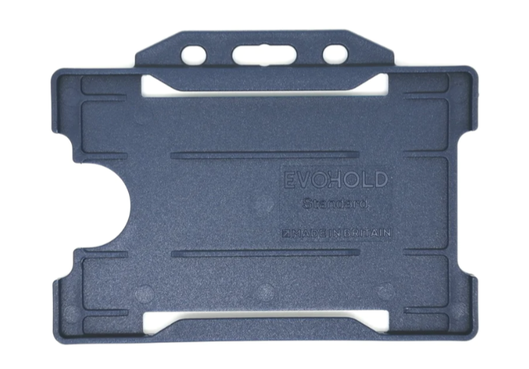 Recyclable Open Faced Rigid ID Card Badge Holders - Pack of 100