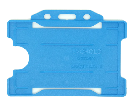 Recyclable Open Faced Rigid ID Card Badge Holders - Pack of 100