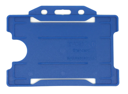 Recyclable Open Faced Rigid ID Card Badge Holders - Pack of 100