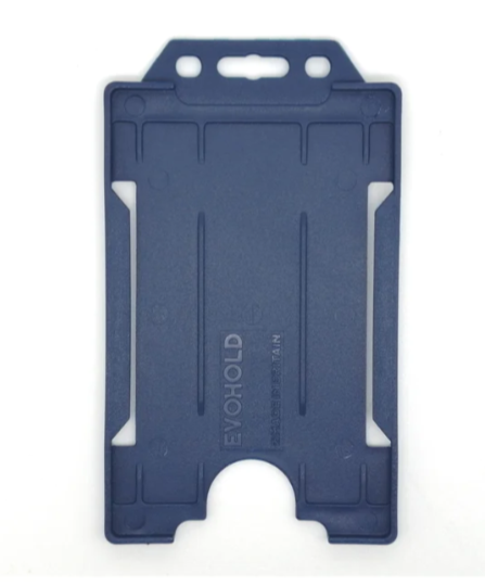 Recyclable Open Faced Rigid ID Card Badge Holders - Pack of 100