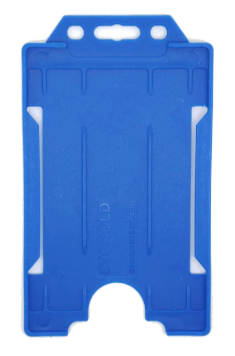 Recyclable Open Faced Rigid ID Card Badge Holders - Pack of 100