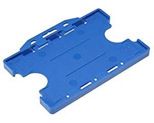 Recyclable Open Faced Rigid ID Card Badge Holders - Pack of 100