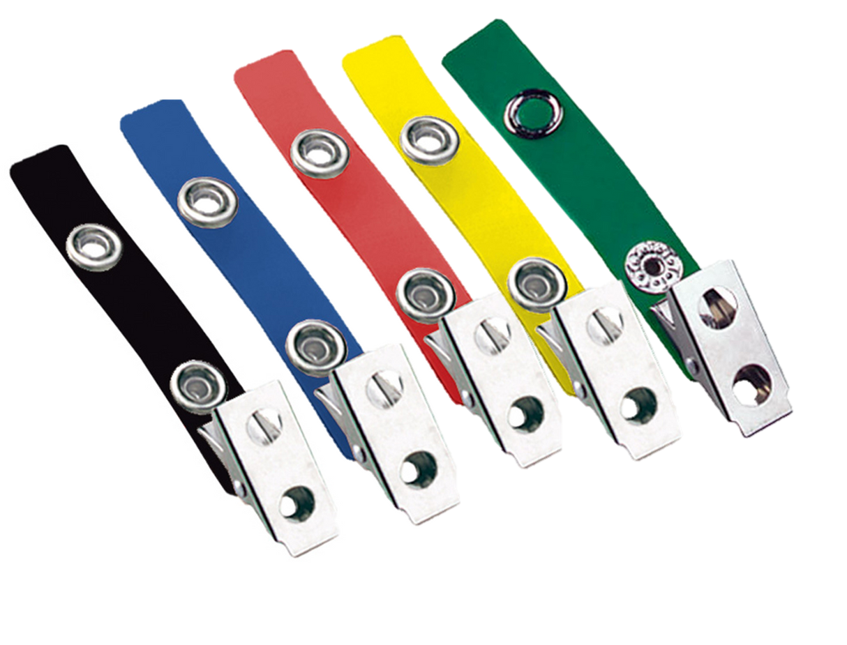 Vinyl Strap Clip With Spring Jaw Crocodile Clip