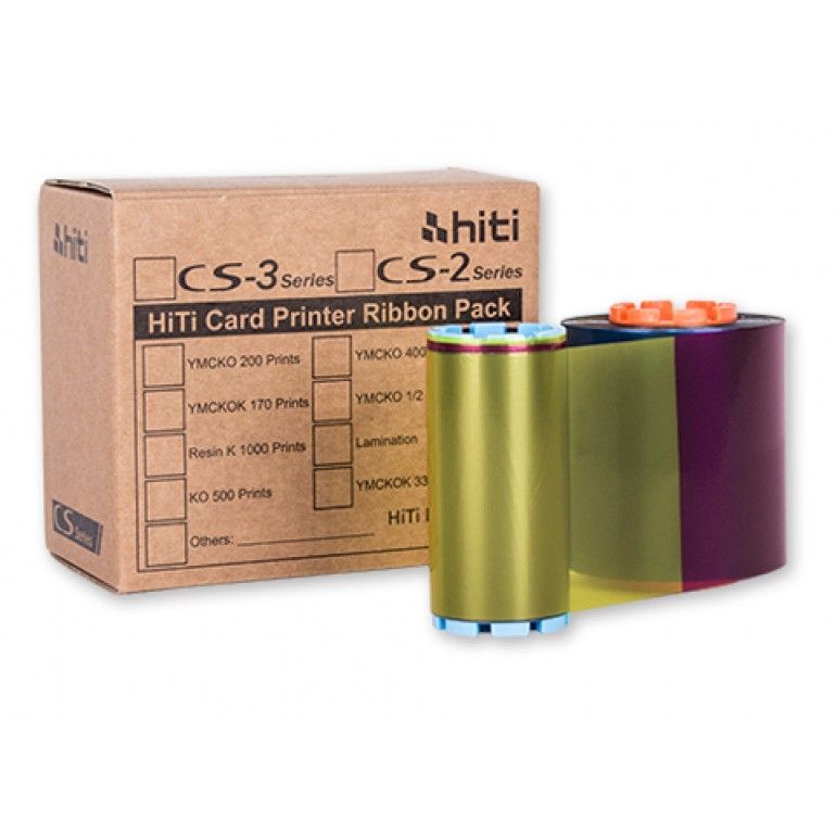 Hiti Full Colour Ribbon - YMCKO - 400 Prints