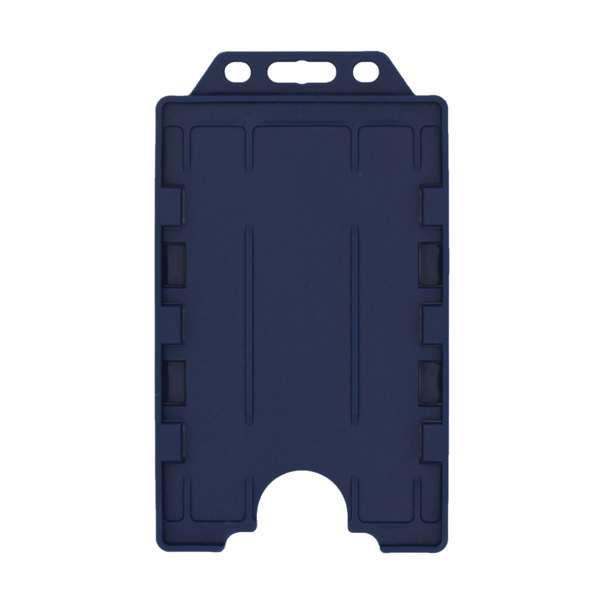 Recyclable Open Faced Rigid ID Card Badge Holders - Pack of 100