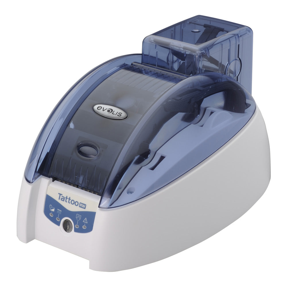 Evolis Tattoo RW Rewritable Card Printer (Left Angle)