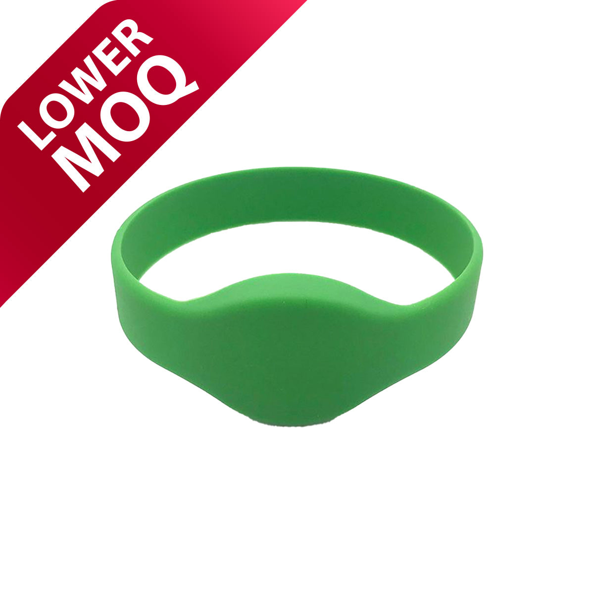 MIFARE Classic® EV1 1K 13.56MHz RFID Silicone Wristband - Oval Head