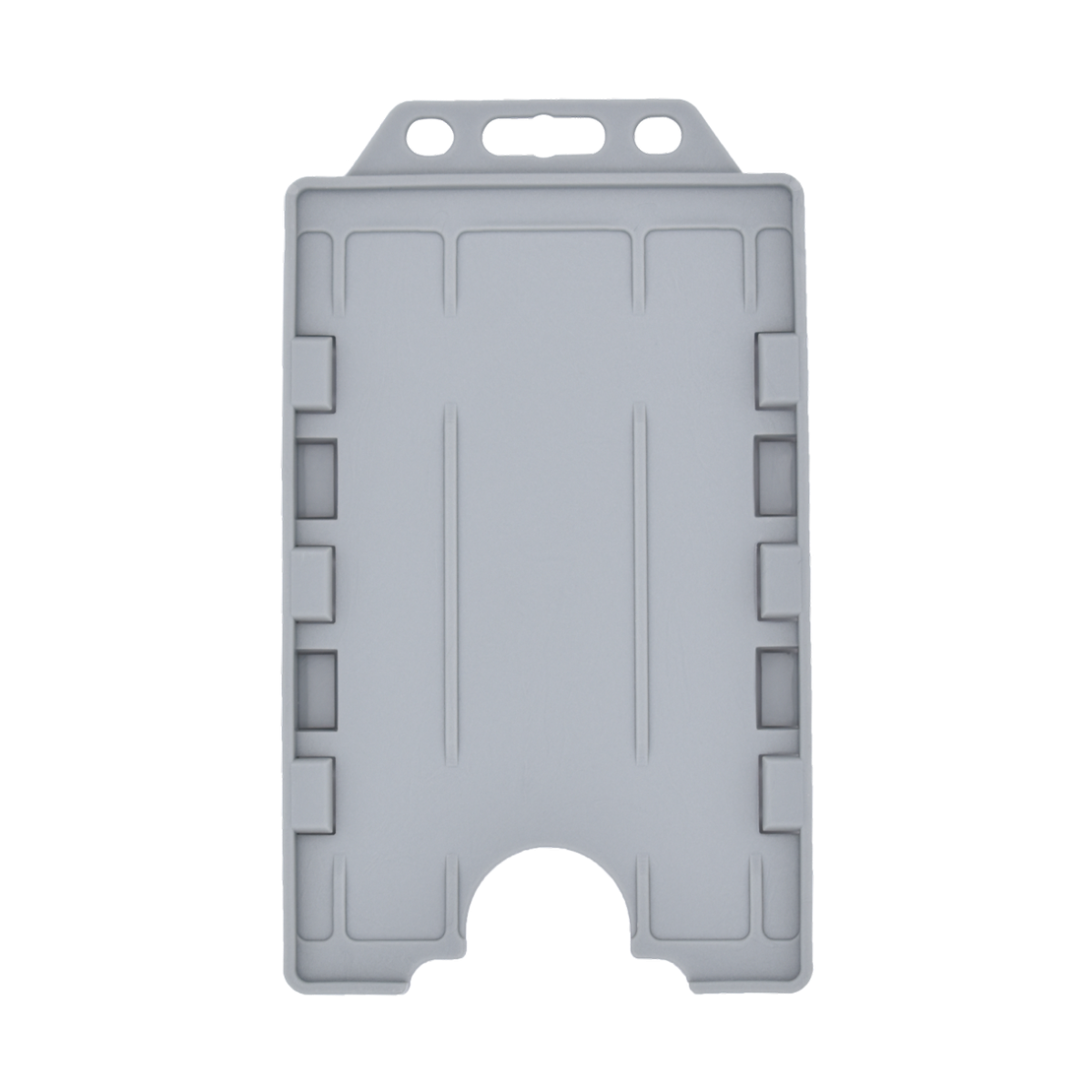 Recyclable Open Faced Rigid ID Card Badge Holders - Pack of 100