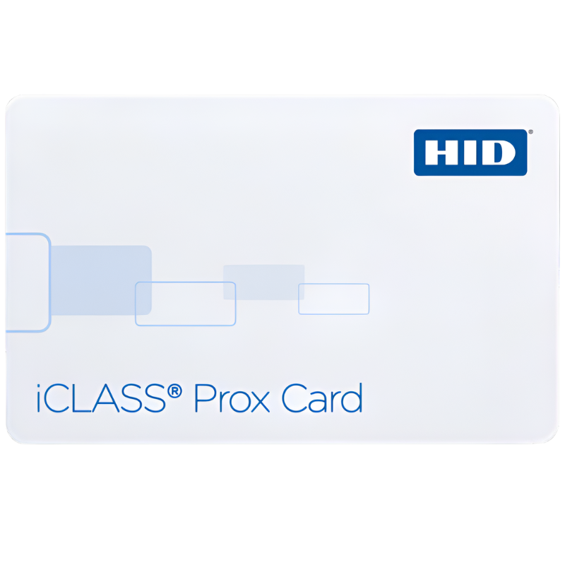 HID 2121 iCLASS + Prox Composite Card - 16k Bits, 2 App Areas - Programmed
