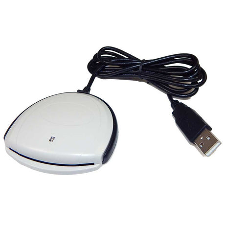 Identiv SCR3310 v2.0 USB Contact Smart Card Reader - Left Facing