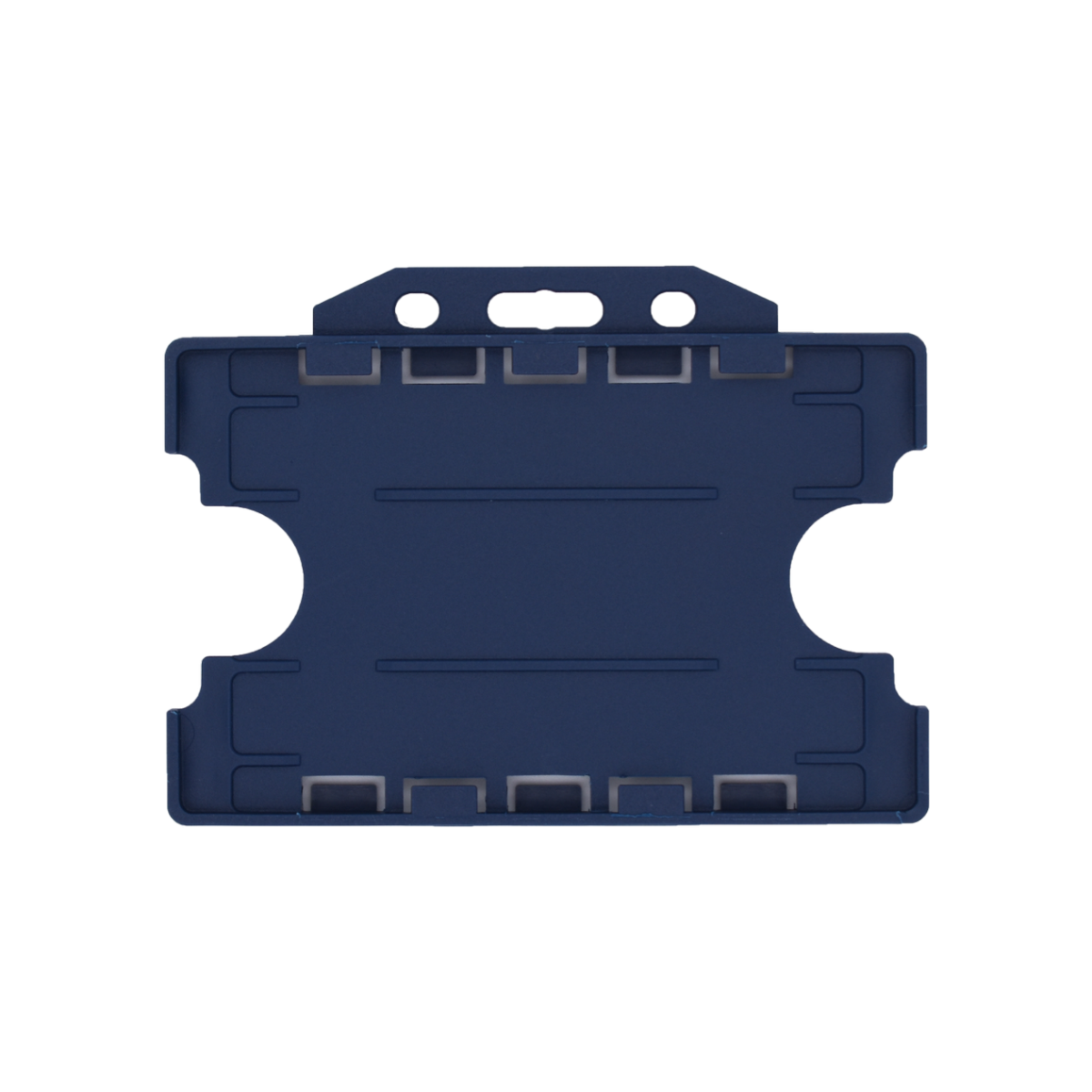 Recyclable Open Faced Rigid ID Card Badge Holders - Pack of 100