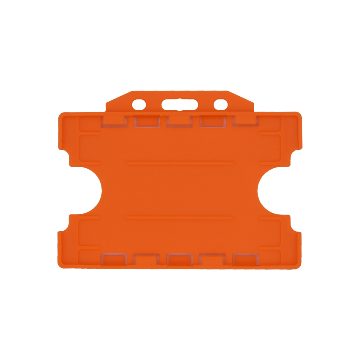 Recyclable Open Faced Rigid ID Card Badge Holders - Pack of 100