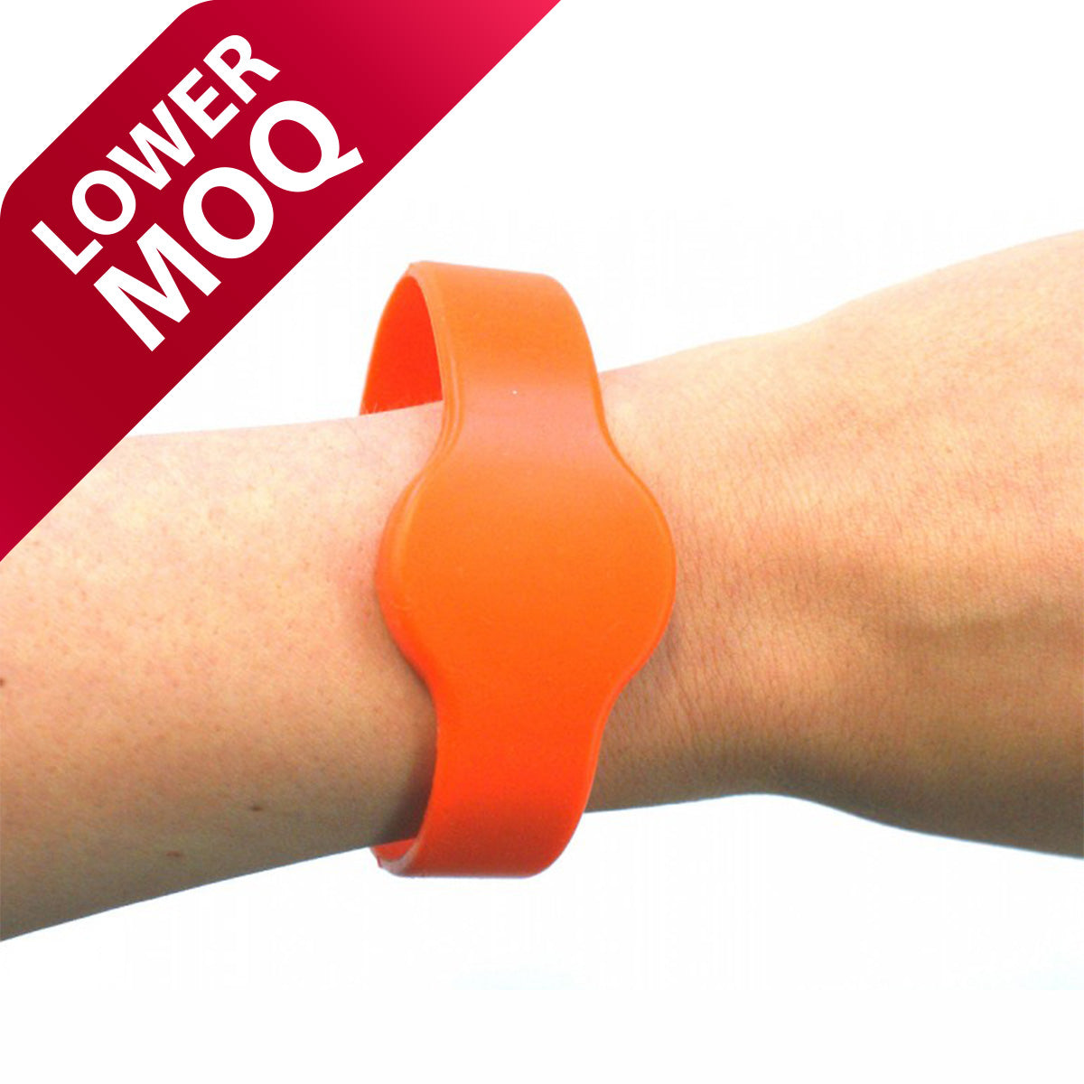 MIFARE Classic® EV1 1K 13.56MHz RFID Silicone Wristband - Oval Head