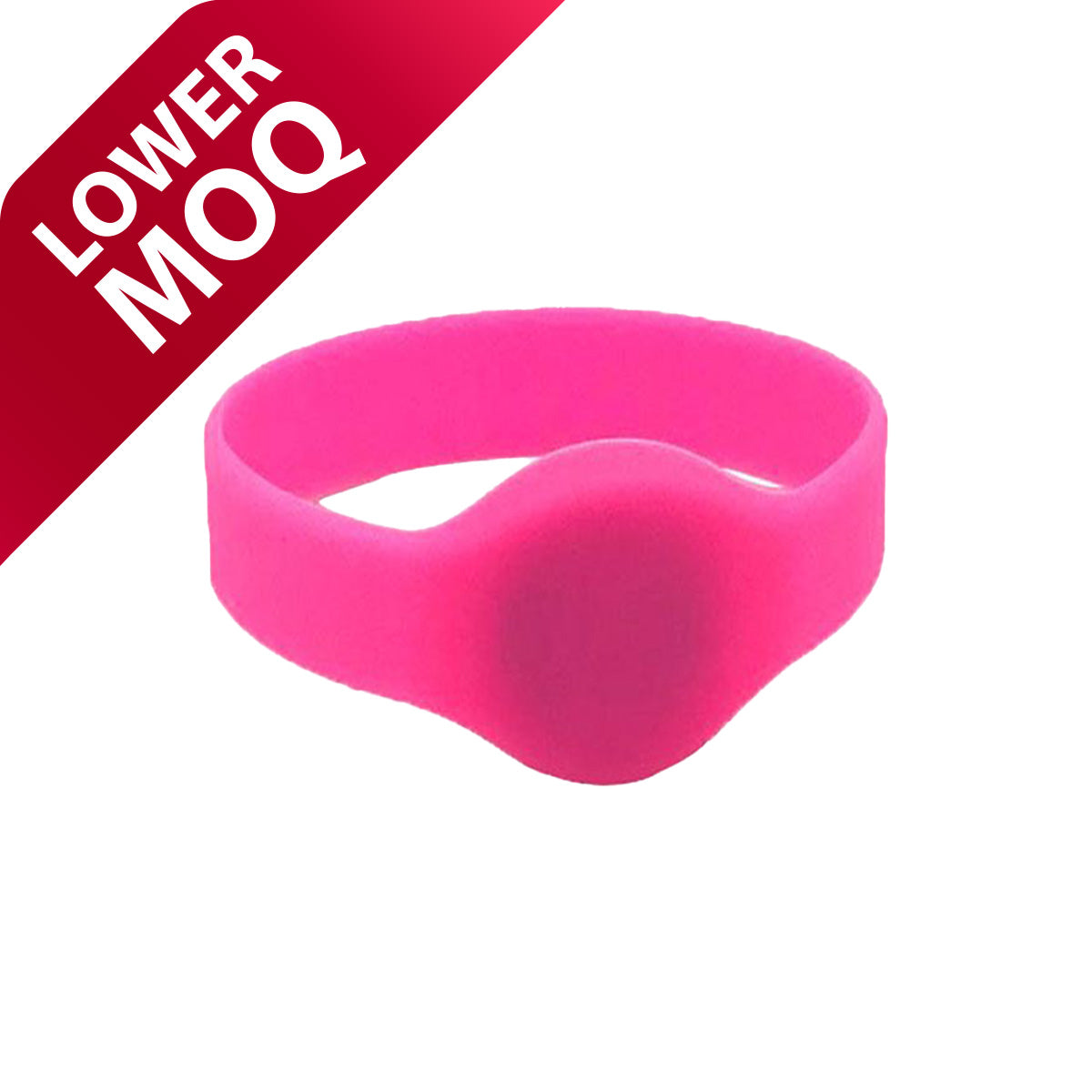 MIFARE Classic® EV1 1K 13.56MHz RFID Silicone Wristband - Oval Head