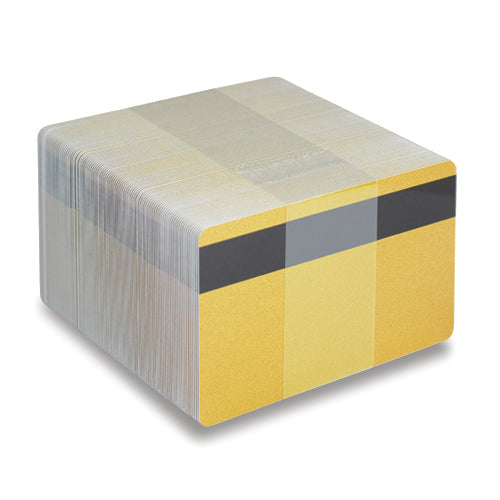 Premium Colored PVC Cards with HiCo Mag Stripe, Coloured Core, 760 Micron, CR80