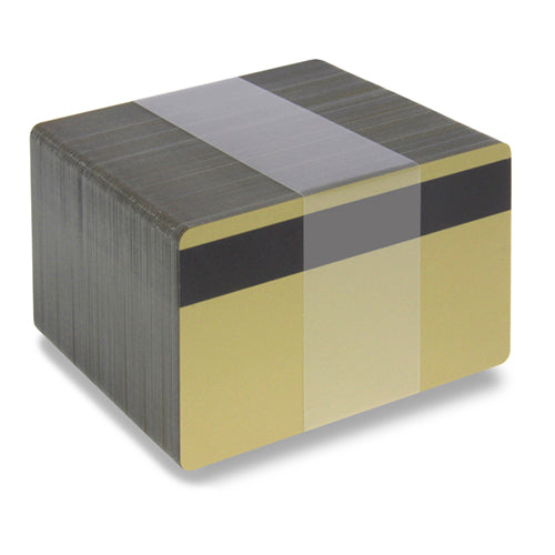 Premium Colored PVC Cards with HiCo Mag Stripe, Coloured Core, 760 Micron, CR80