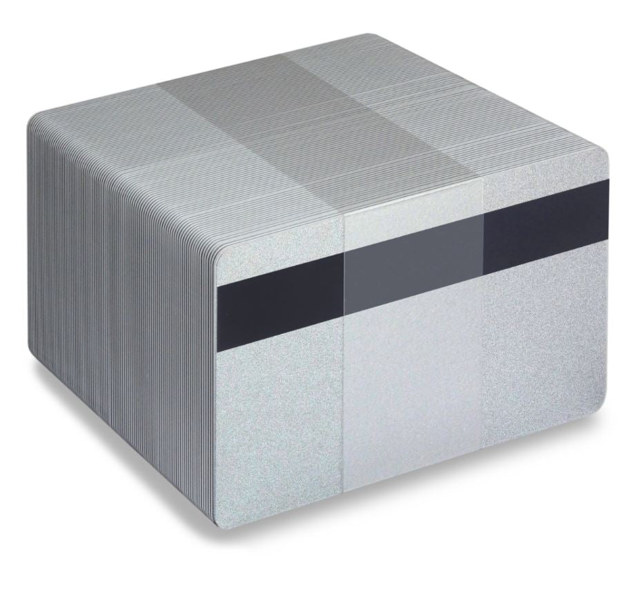 Premium Colored PVC Cards with HiCo Mag Stripe, Coloured Core, 760 Micron, CR80