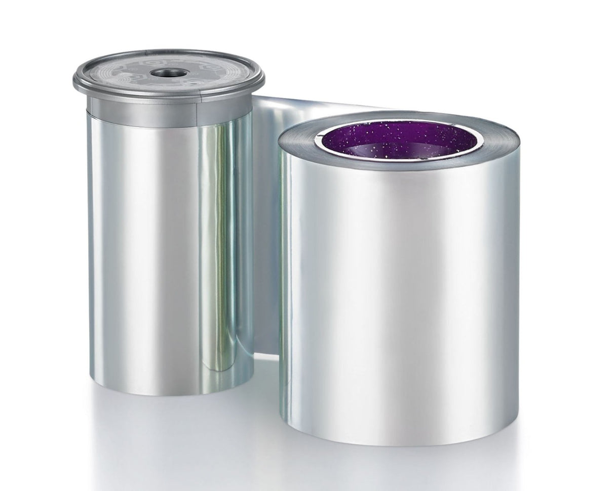 Entrust 525900-014 Monochrome Metallic Silver Ribbon - 1500 Prints