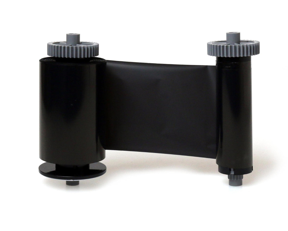 IDP Smart 659367 Monochrome Black Ribbon & Cleaning Roller - 1200 Prints