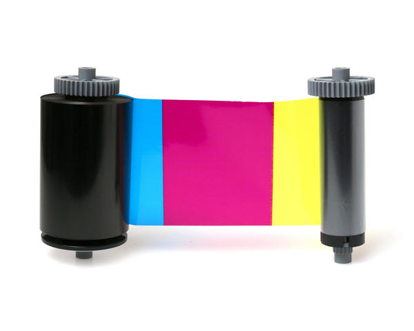 IDP Smart 659378 HYMCKO Half Panel Colour Ribbon & Cleaning Roller - 350 Prints