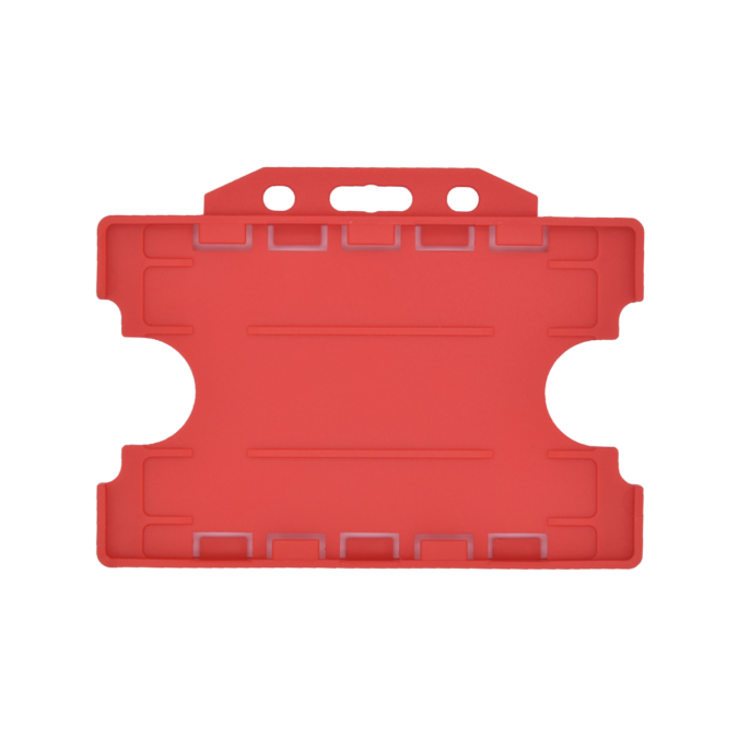 Open Faced Rigid Antimicrobial Badge Holders
