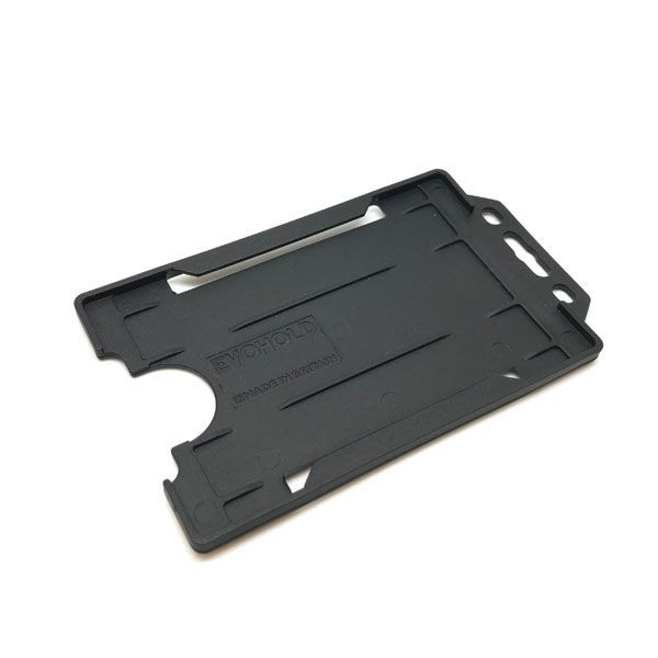 Recyclable Open Faced Rigid ID Card Badge Holders - Pack of 100