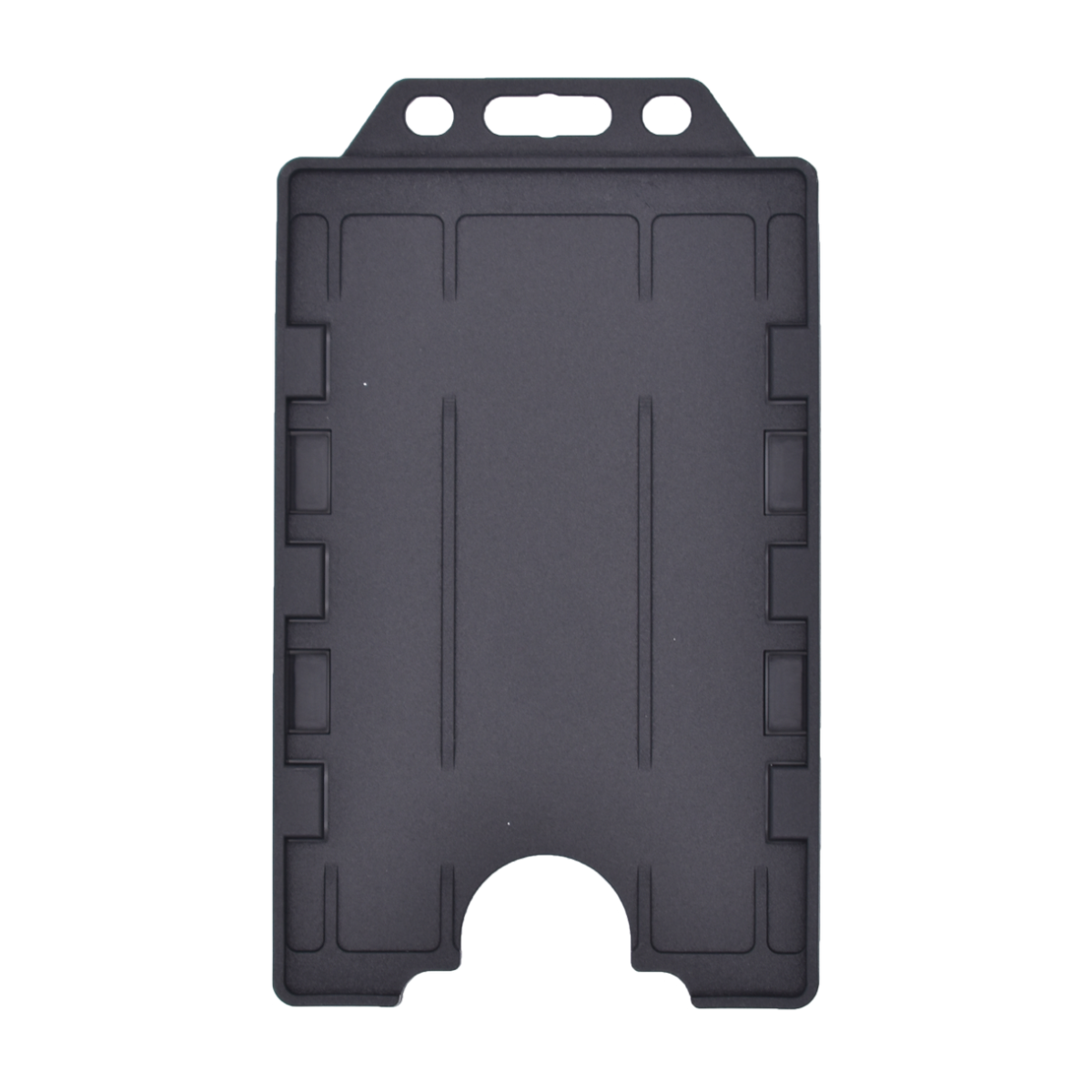 Recyclable Open Faced Rigid ID Card Badge Holders - Pack of 100