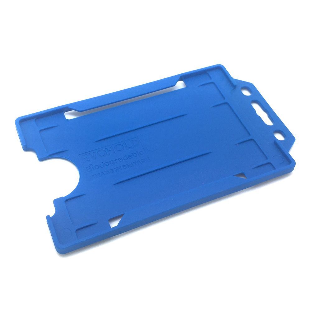 Recyclable Open Faced Rigid ID Card Badge Holders - Pack of 100