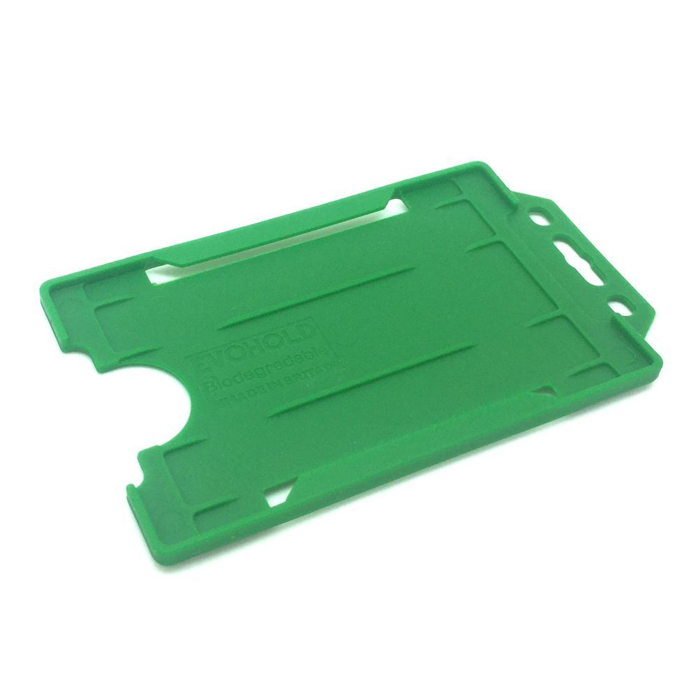 Recyclable Open Faced Rigid ID Card Badge Holders - Pack of 100